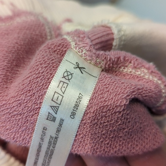 Anthropologie Saturday Sunday Daily Ritual Oversized Patchwork Hoodie XS - Picture 11 of 15